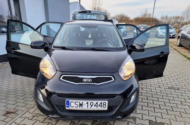 Kia Picanto cena 25000 przebieg: 125074, rok produkcji 2014 z Lipno małe 232